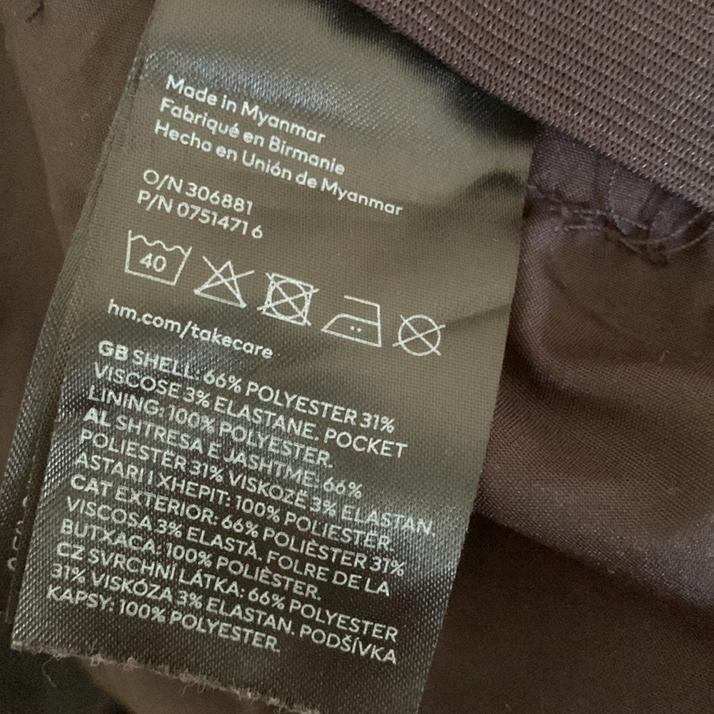 H&M pinstripe straight leg pants - Picture 6 of 6